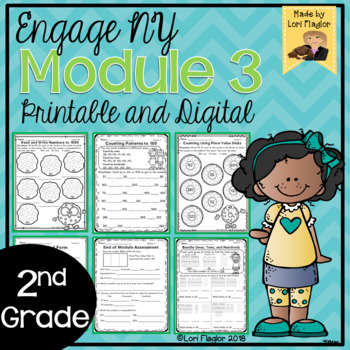 Preview of Engage NY Grade 2 Module 3 Supplemental Printable & Digital Resource