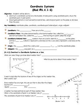 Preview of Engage NY: Grade 5 -- Module 6 Guided Notes