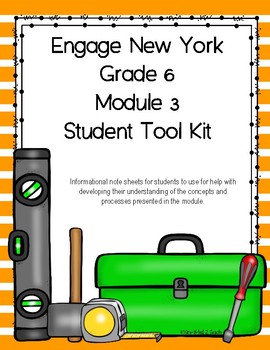 Preview of Engage NY Grade 6 Module 3 Student Tool Kit
