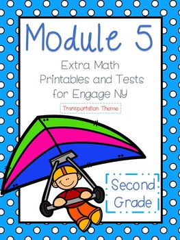 Preview of Engage NY Math, 2nd Grade, Module 5, Fun Supplemental Printables