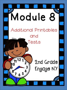 Preview of Engage NY Math, 2nd Grade, Module 8, Fun Supplemental Printables