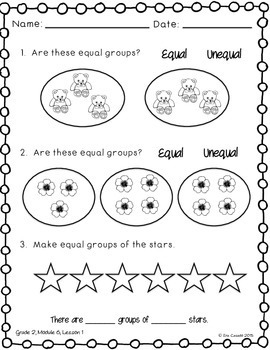 create equal groups flip bo by sra casado spanish and math