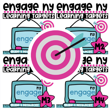 Preview of Engage NY Math | Grade 2 Modules 1-5 Learning Targets {Focus Standards}