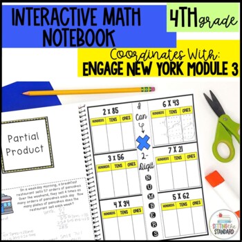 Preview of Engage NY Math Interactive Notebook 4th Grade Module 3