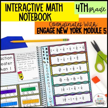 Preview of Engage NY Math Interactive Notebook 4th Grade Module 5