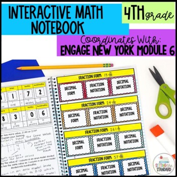 Preview of Engage NY Math Interactive Notebook 4th Grade Module 6