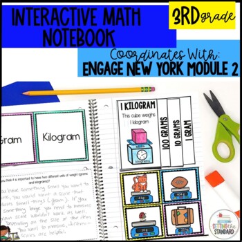 Preview of Engage NY Math Interactive Notebook Grade 3 Module 2