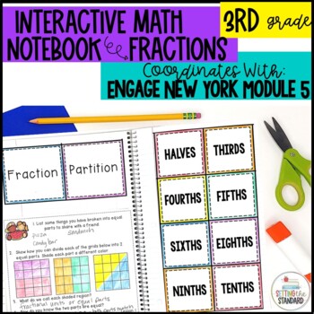 Preview of Engage NY Math Interactive Notebook Grade 3 Module 5