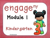 Engage NY Math,  Kindergarten, Module 1, 37 days of  PowerPoints