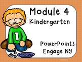 Engage NY Math,  Kindergarten, Module 4, 41 days of  PowerPoints