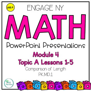 Preview of Engage NY Math  PowerPoint PreK Module 4 Topic A Lessons 1-5