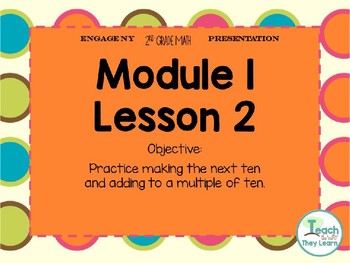 Preview of Engage NY Math PowerPoint Presentation 2nd Grade Module 1 Lesson 2