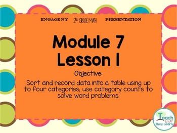 Preview of Engage NY  Math PowerPoint Presentation 2nd Grade Module 7 Lesson 1