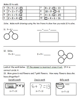 Engage NY Module 2 End of Topic Assessments - First Grade by Gina Hickerson