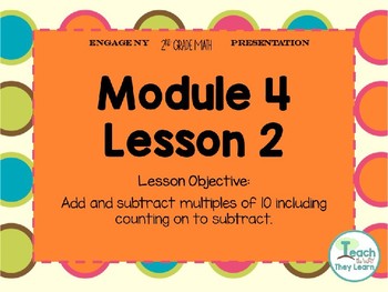 Preview of Engage NY  Math PowerPoint Presentation 2nd Grade Module 4 Lesson 2