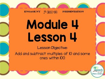 Preview of Engage NY  Math PowerPoint Presentation 2nd Grade Module 4 Lesson 4