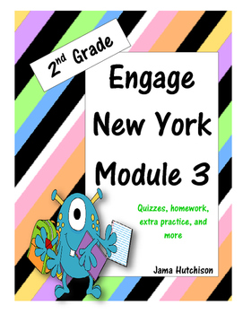 Preview of Engage New York (aka Eureka Math) 2nd Grade Module 3 Bundle