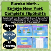 Engage NY 3rd Grade Math: Complete Module 1 Flipchart & Po