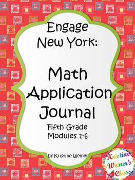 Preview of Engage New York / Eureka Application Problems Fifth Grade {Modules 1-6 Bundled}