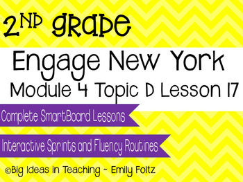 Preview of Engage New York Eureka Math 2nd Grade Module 4 Lesson 11 Smartboard Lesson
