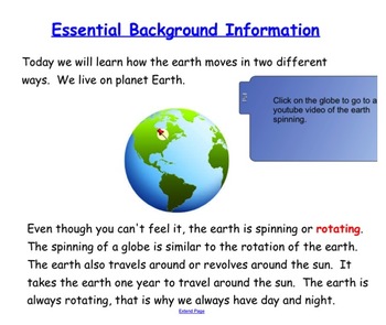 Preview of Engage NY First Grade ELA Literacy Domain 6 Astronomy Lesson 2