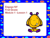 Engage NY First Grade Module 1 Lesson 1 Eureka Math