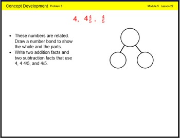 Preview of Engage New York Math Grade 4 Module 5 Lesson 22 Smart Notebook File