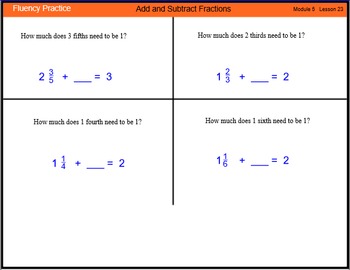 Preview of Engage New York Math Grade 4 Module 5 Lesson 23 Smart Notebook File