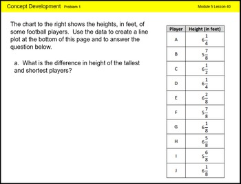 Preview of Engage New York Math Grade 4 Module 5 Lesson 40 Smart Notebook File