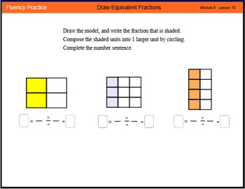Preview of Engage New York Math Grade 4 Module 5 - Full Module (1-41) Smart Notebook File