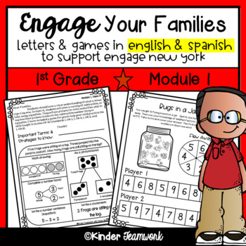 Preview of Engage New York Math Letters and Games: First Grade, Module 1