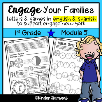 Preview of Engage New York Math Letters and Games: First Grade, Module 5