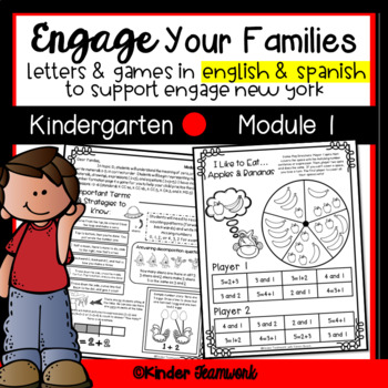 Preview of Engage New York Math Letters and Games: Kindergarten, Module 1