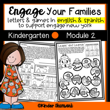Preview of Engage New York Math Letters and Games: Kindergarten, Module 2