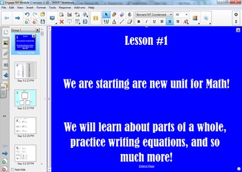 Preview of Engage New York Module One Lessons 1-20