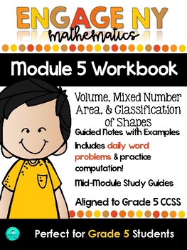 Preview of Engage NY Student Guided Notes Workbook - GRADE 5, MODULE 5