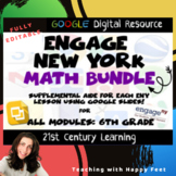 Google Slides: Engage New York- Math Lessons, ALL MODULES BUNDLE!