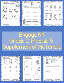 Preview of Engage New York Supplemental Materials Grade 2 Module 5 (Addition / Subtraction)