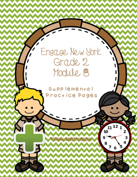 Preview of Engage New York Supplemental Practice Pages Grade 2 Module 8