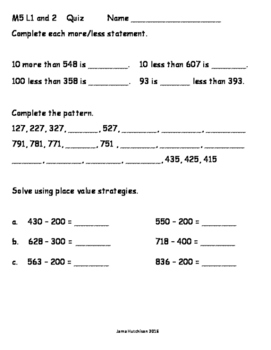 Engage New York (aka Eureka Math) 2nd Grade Module 5 Bundle | TpT
