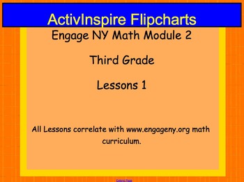 Preview of Engage Ny ActivInspire Lesson 3rd Grade Module 2 Lesson 1