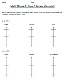Engage Ny Grade 5 Math Module 1 Topic C Review & HW Sheets