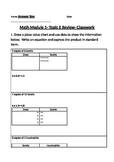 Engage Ny Grade 5 Math Module 1 Topic E Review & HW Sheets
