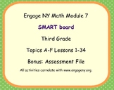 Engage Ny SMART board Third Grade Math Module 7 Lessons 1-34