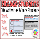 Engage Your Students: 30+ Activities Where Students Think,