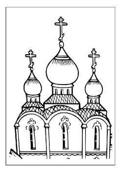 Engage Young Minds with our Printable Church Coloring Pages Collection