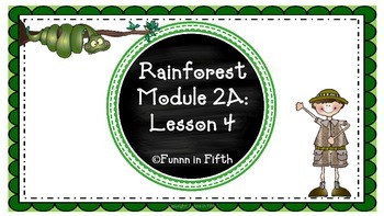 Preview of EngageNY ELA PowerPoint Presentation Fifth Grade: Module 2A Unit 2 Lesson 4