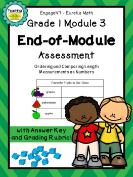 Preview of Eureka Math First Grade Module 3 End-of-Module Assessment