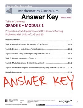 eureka math homework answer key