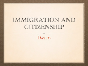 Preview of EngageNY Immigration Day 10